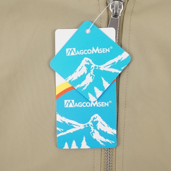 MagcoMsen Lightweight Zip-Up Bomber Jacket - Picture 9 of 10